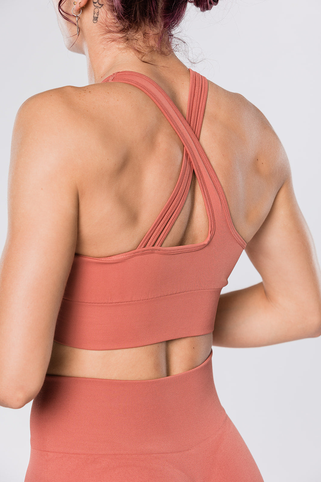 Cross Back Sports Bra
